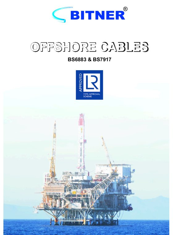 Bitner OFFSHORE CABLES  BS 6883 & BS 7917 cover