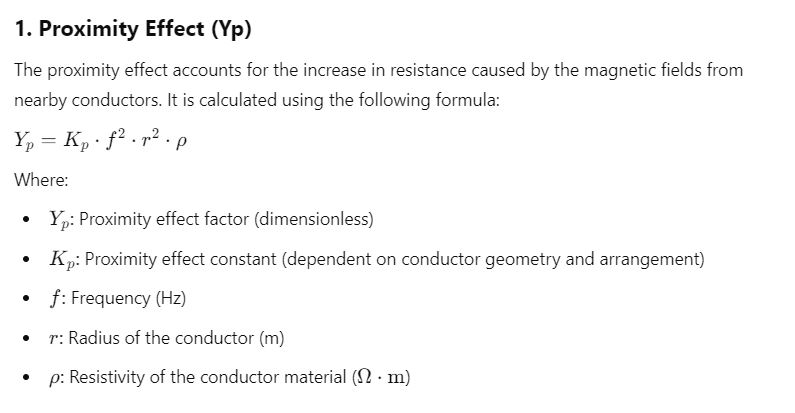  Proximity Effect (Yp)