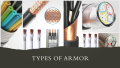 What are the main types of armor the components of cable