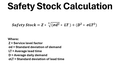 Safety Stock Calculation