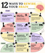 12 Ways to Rewire Your Brain: A Neuroscientific Approach