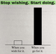 Stop Wishing. Start Doing.