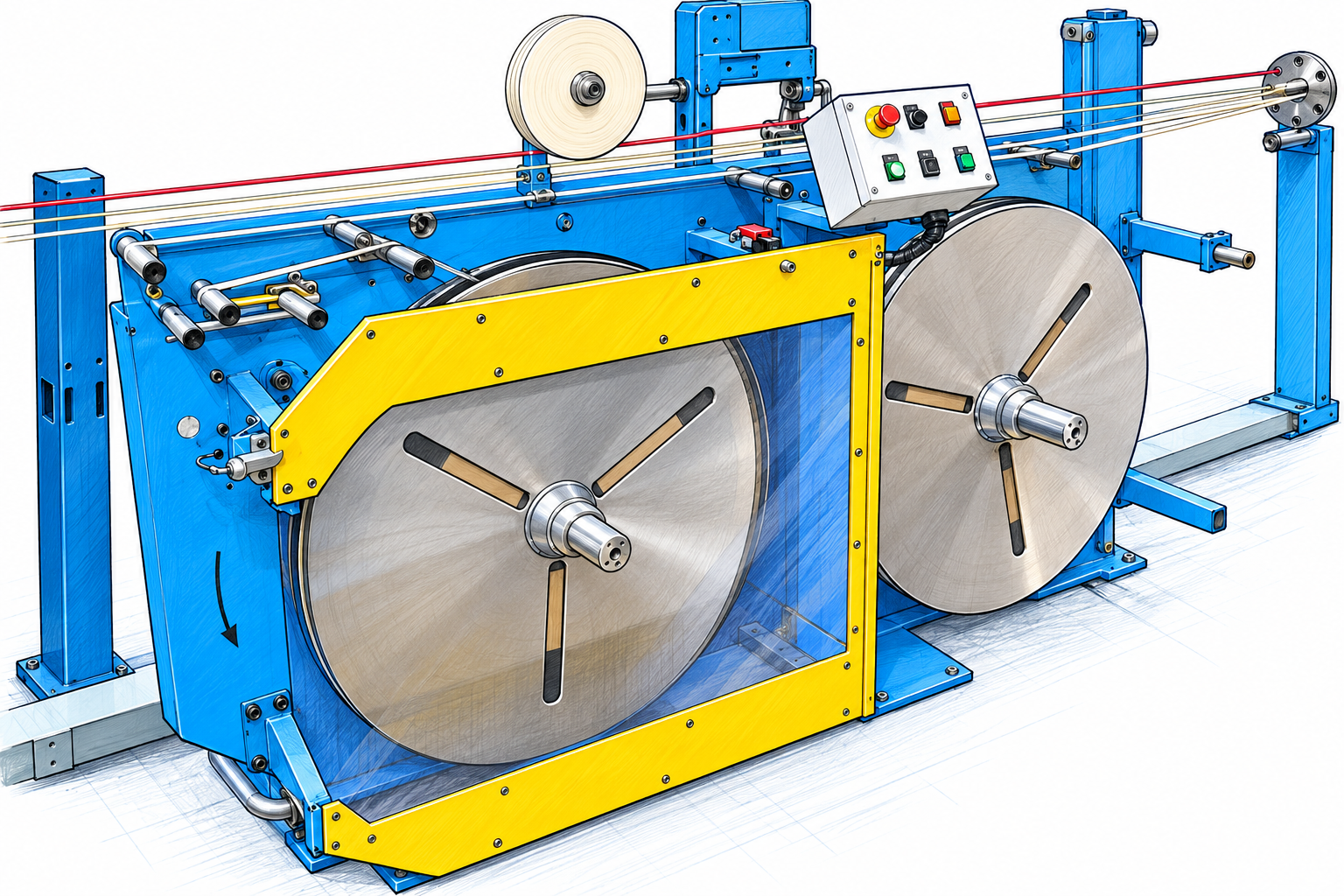 Horizontal Longitudinal Taping Machine (HLTM)