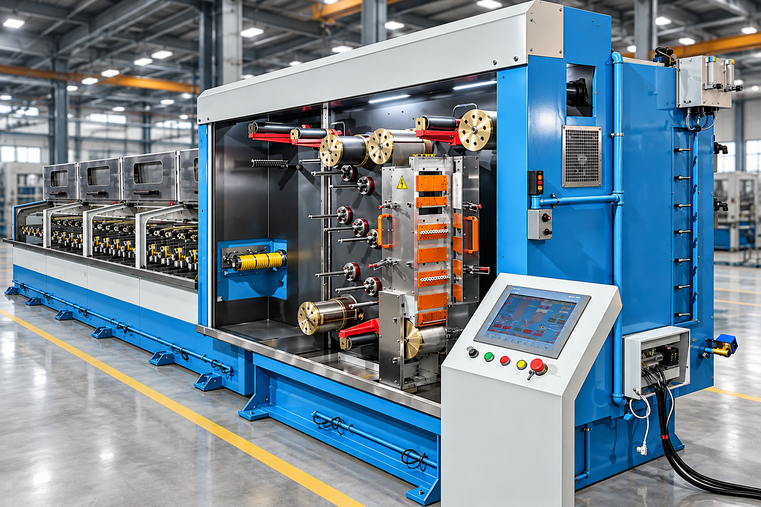 Multiwire Drawing Line (MDL)